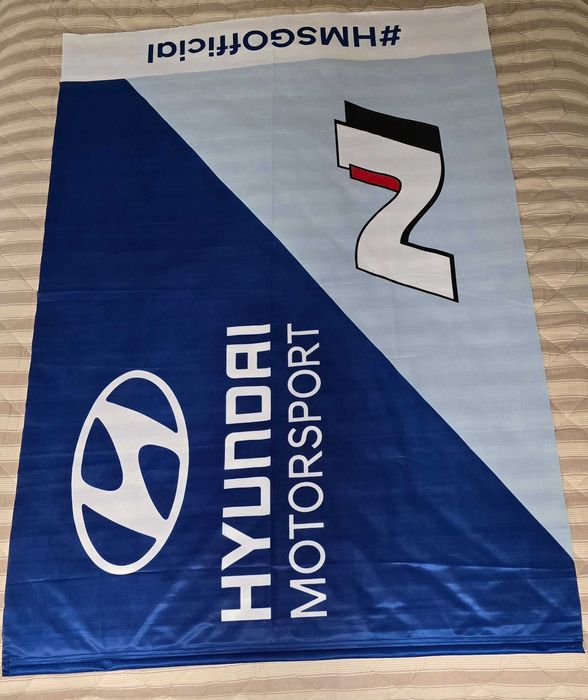 Bandeira Hyundai Motorsport HMSGOfficial