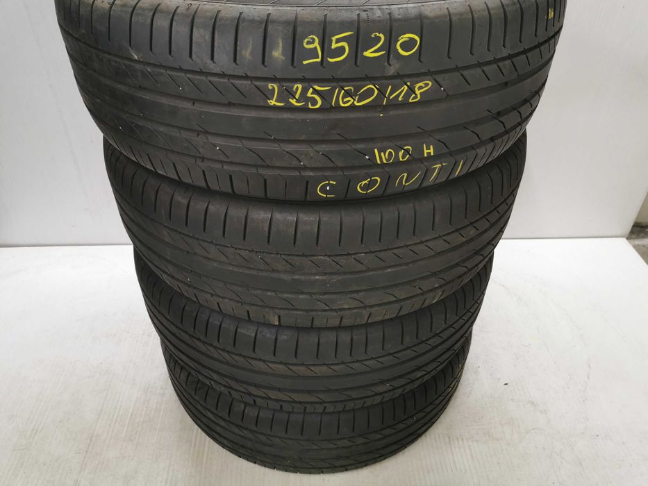 WYPRZEDAŻ LATA! Continental ContiSportContact 5 225/60r18 100H N9520