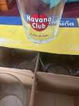 Coleção 12 copos havana club