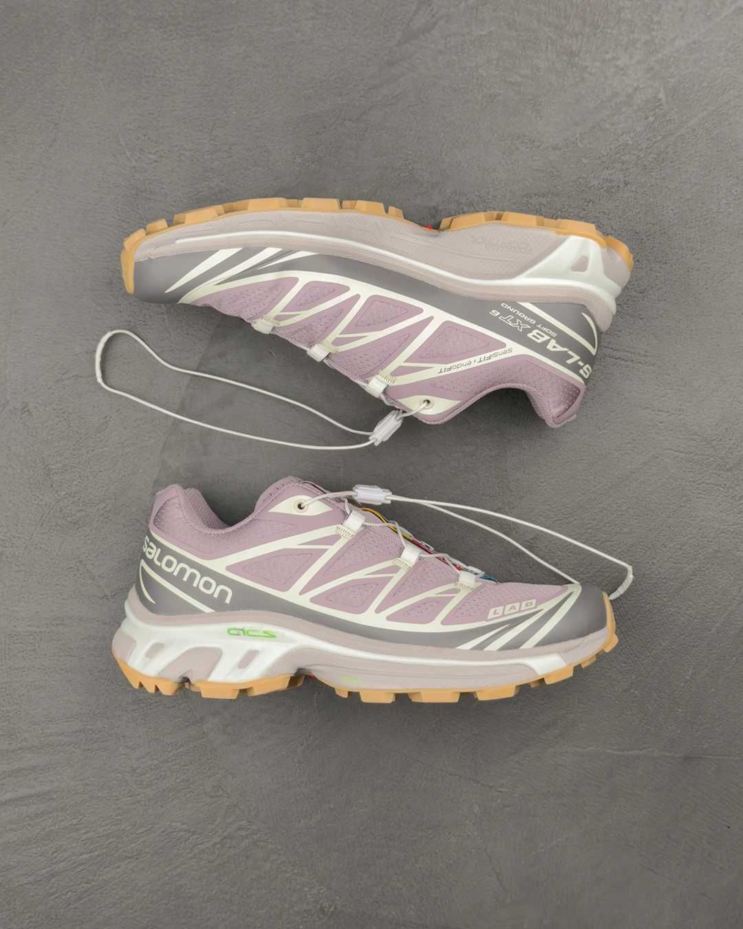 Кросівки Salomon S/LAB XT-6 Quail Plum Kitten & Vanilla Ice