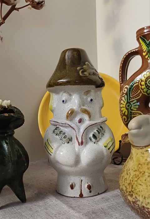 Українська кераміка.Дід- Гуцул.