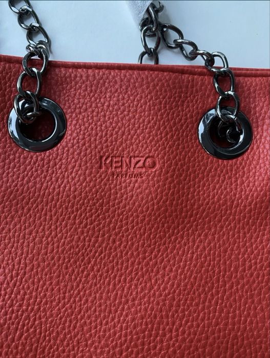 Сумка шкіряна Kenzo