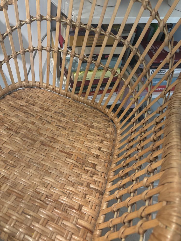 Nilsove krzesło rattan Ikea