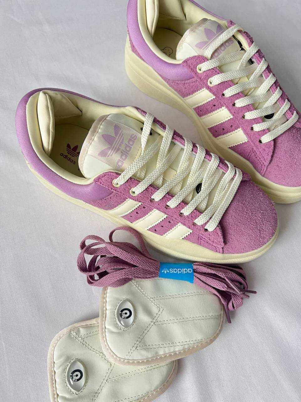 Кроссовки Adidas Campus Low x Bad Bunny Purple Cream