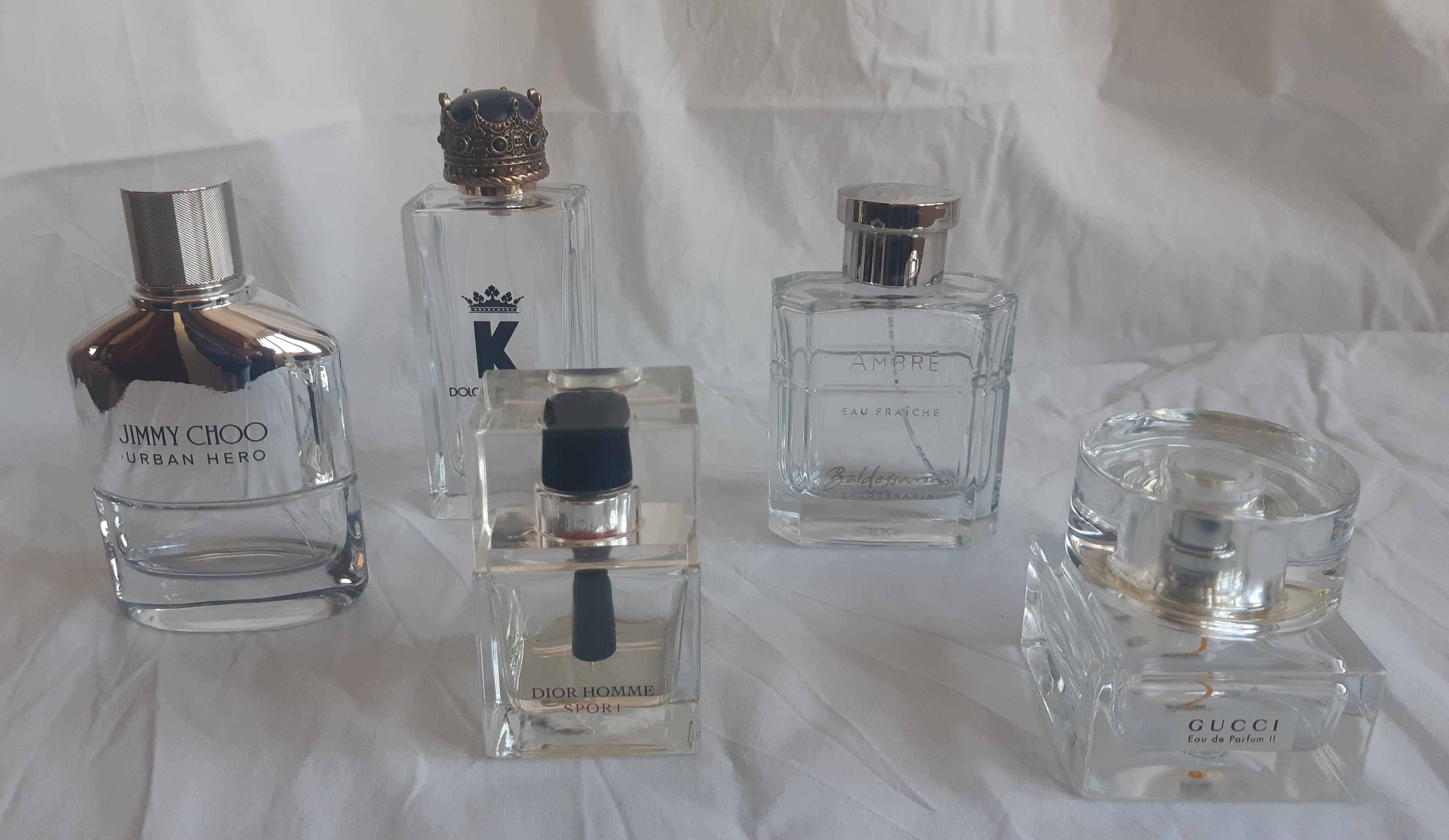 Magníficos Frascos de Perfume para Coleção em Tamanho Real