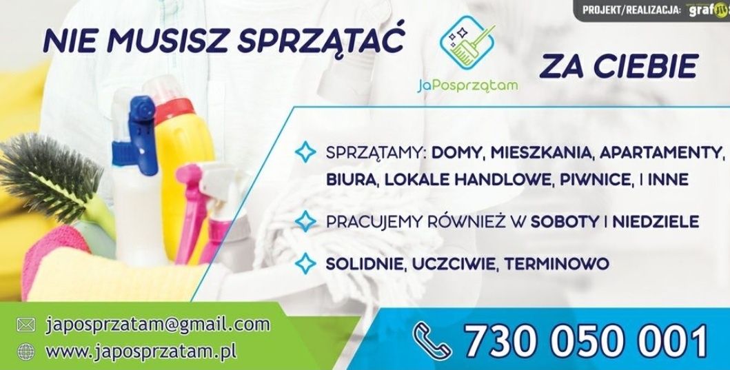 Usługi sprzątania - Firma sprzątająca
