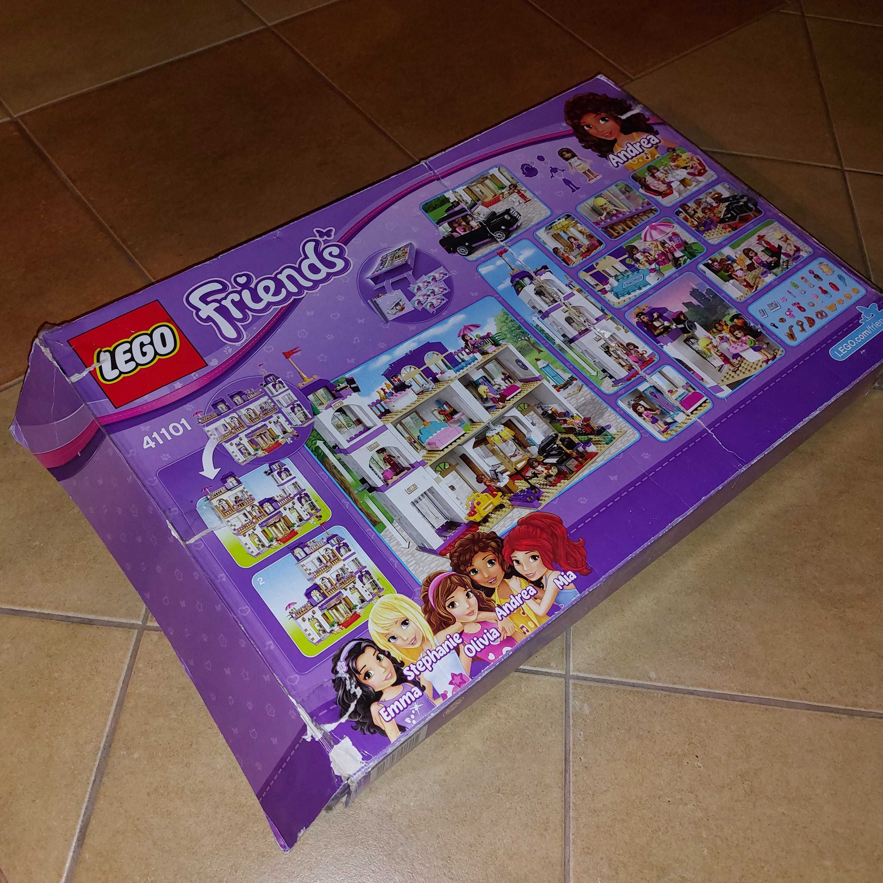 Lego Friends 41101 Grand Hotel + pudełko + instrukcja - kompletne