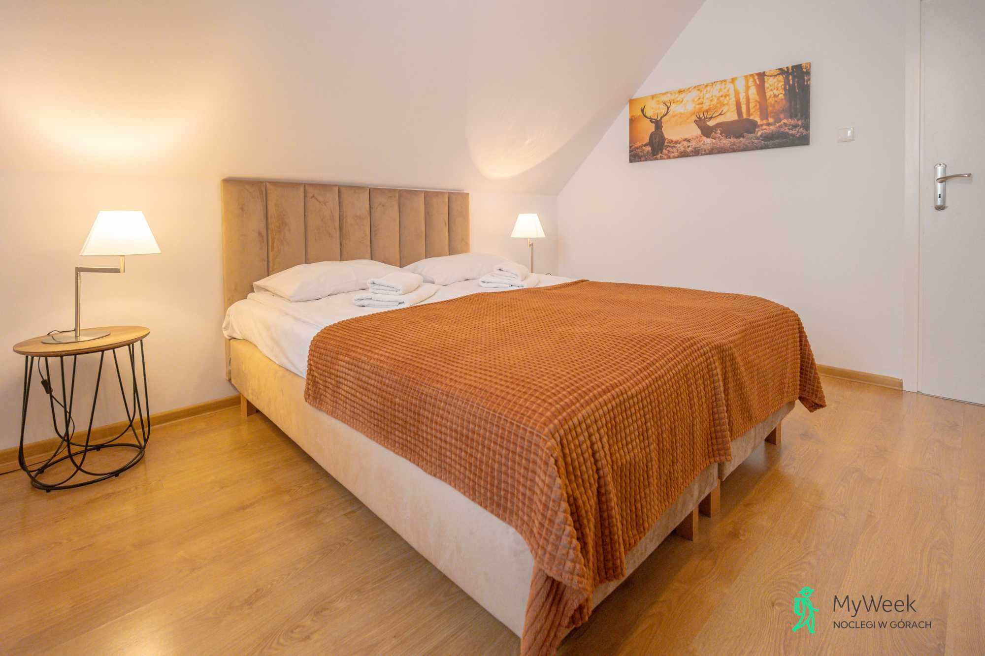 Apartament w Karpaczu z kominkiem