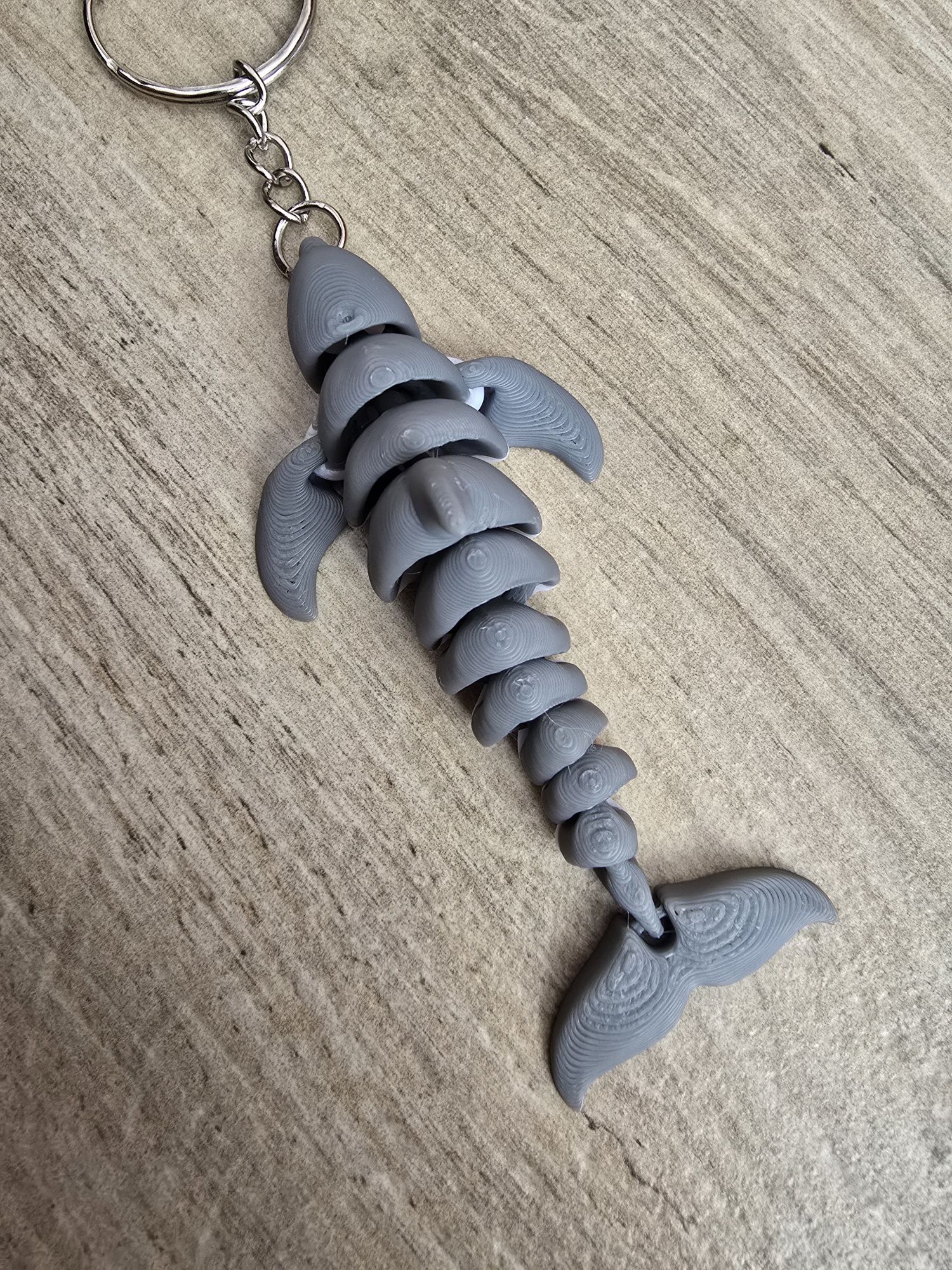 Breloczek Delfin 3d - Brelok Druk3d fidget Keychain mixGadzet