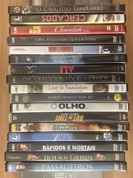 40 DVD’s variados