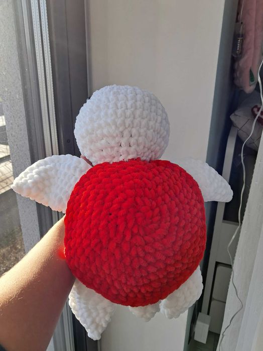 Pluszak na szydełku handmade żółw