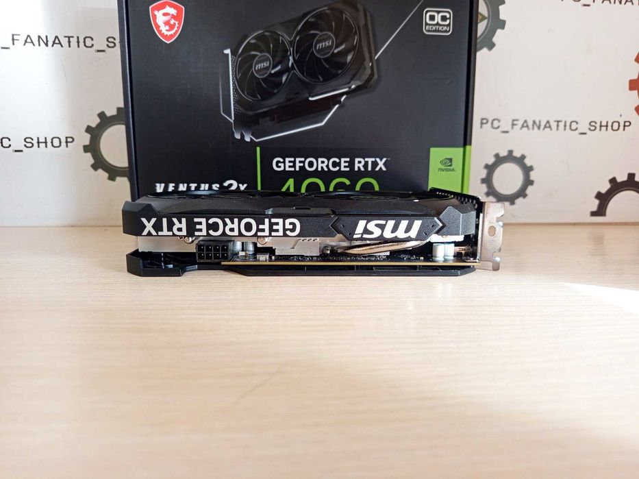 Відеокарта MSI GeForce RTX 4060 VENTUS 2X BLACK 8G OC Гарантія 6 міс