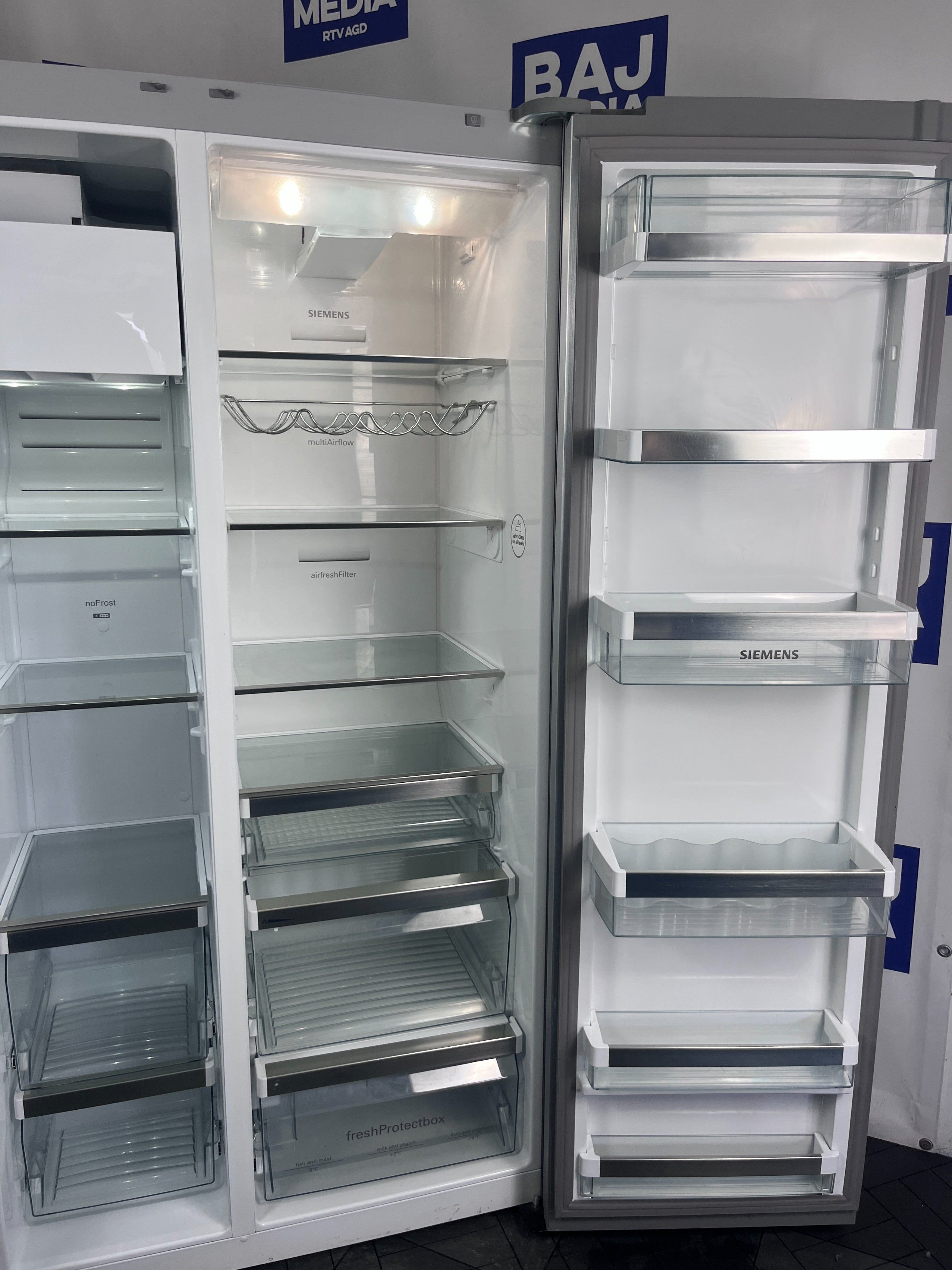 Lodówka Siemens Sbs No Frost Premium 176 Cm/ A+ /Dostawa/6Mscgwarancja