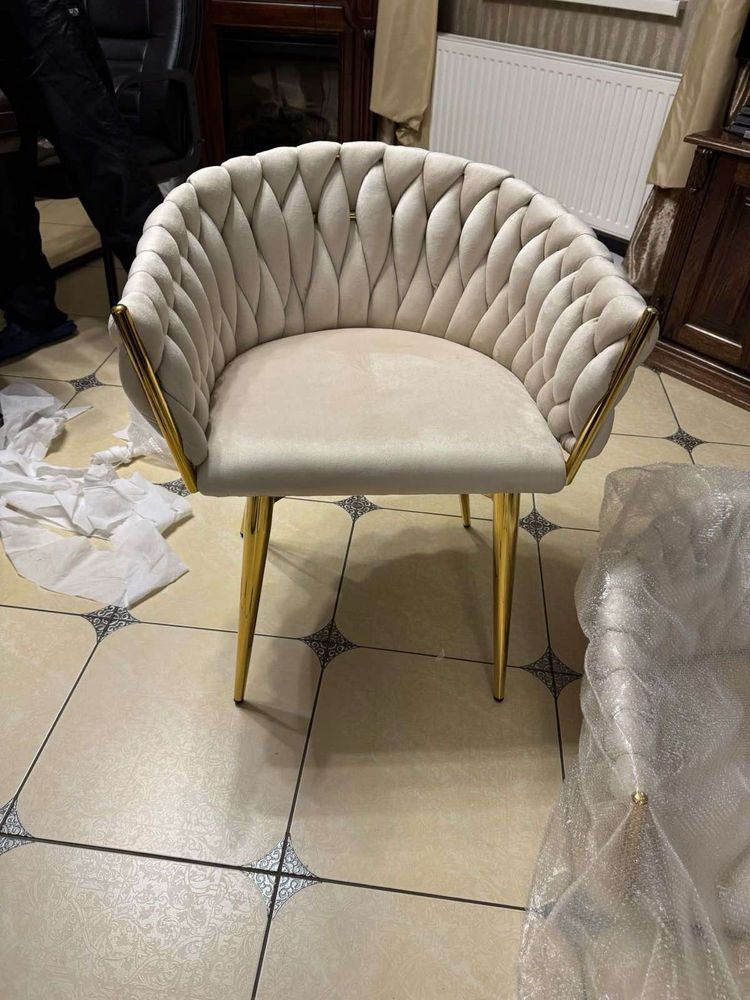 Стілець Just Sit IMPERIA velvet Чорний