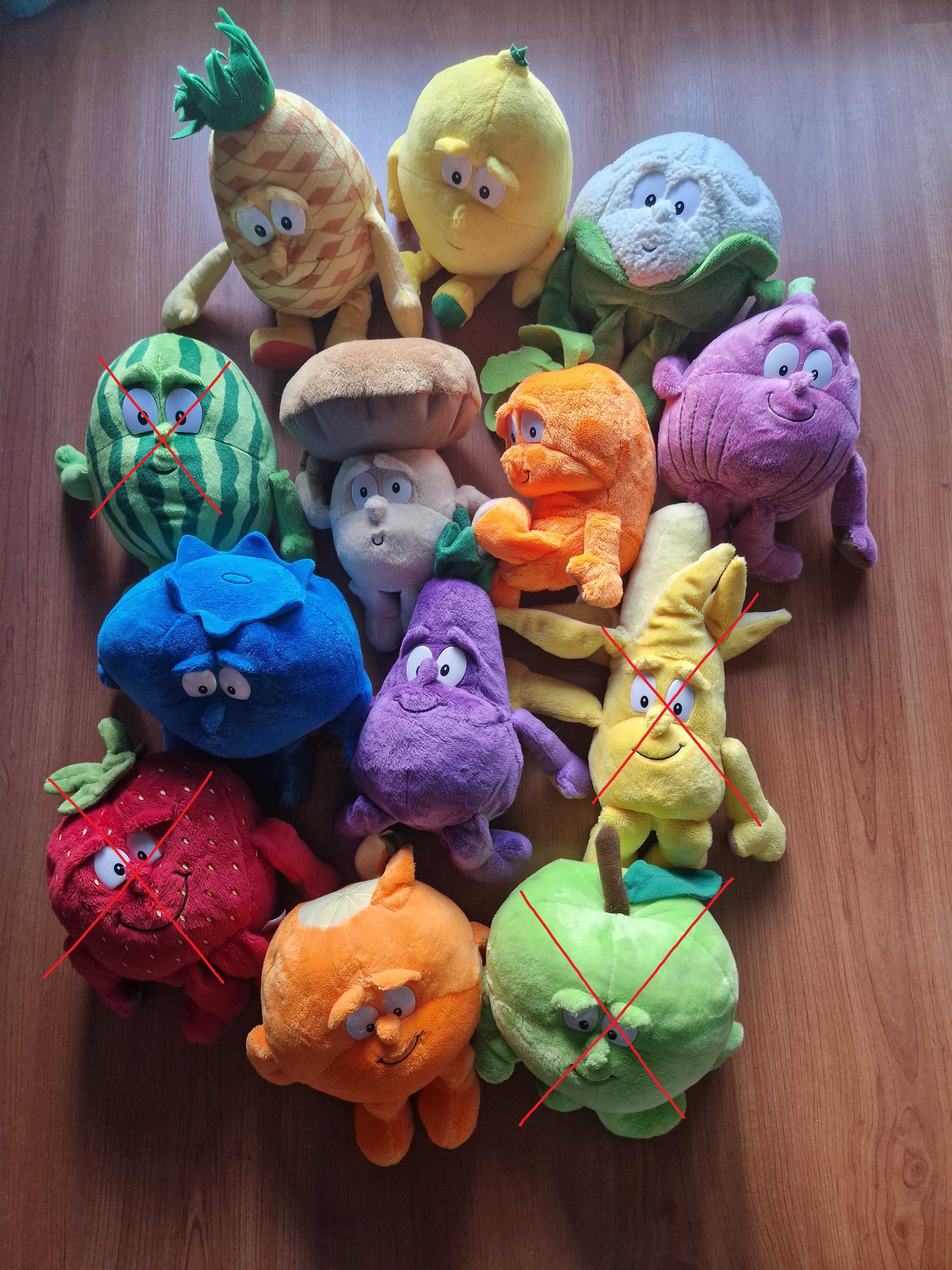 Vários peluches Gang dos Frescos do Lidl