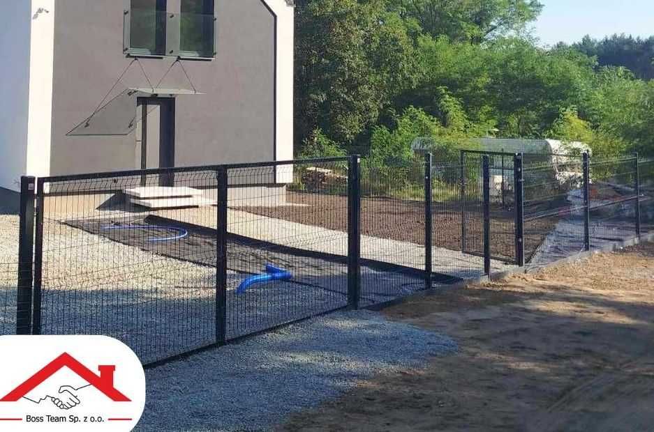 Ogrodzenie panelowe płot z paneli  3d