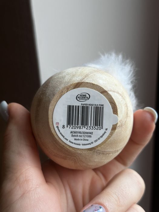 Новорічний Гном Деревʼяний Іграшка Новий Рік