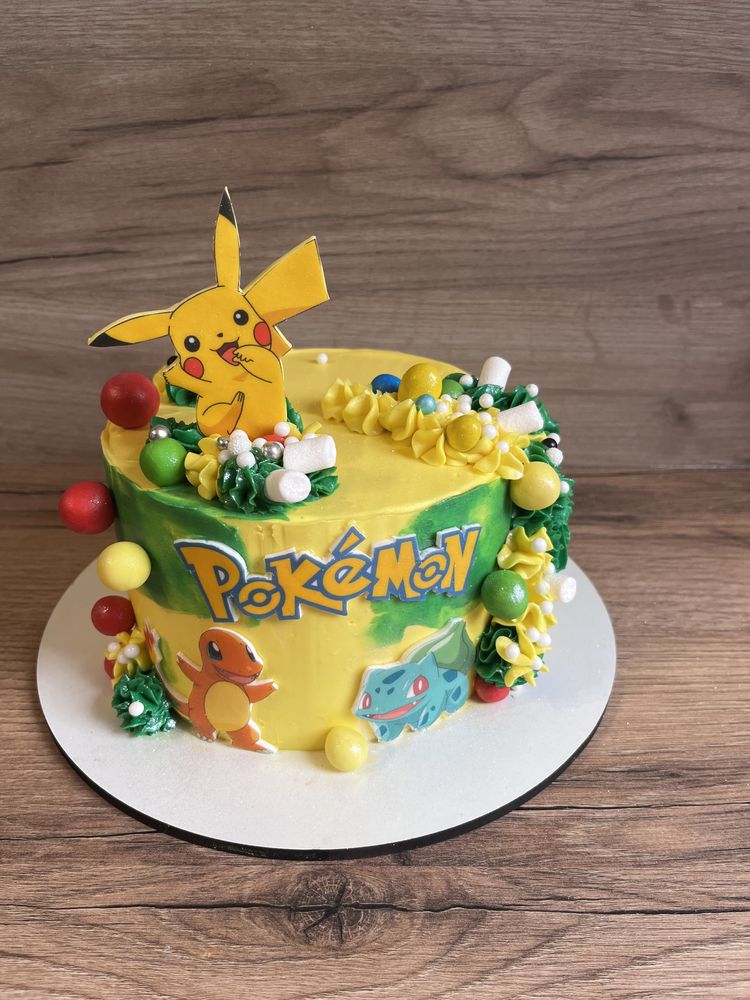 Wydruk cukrowy A4 pokemon - dowolna grafika