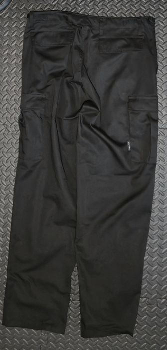 Męskie spodnie bojówki czarne MIL-TEC r.L