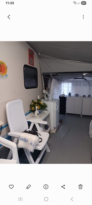 Venda de caravana com avançado