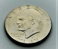 Moneta 1 dolar USA Eisenhower 1976r