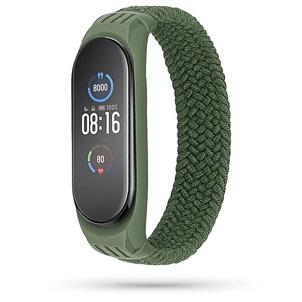 Pasek Loop do Xiaomi Mi Band 5 / 6 Army Green