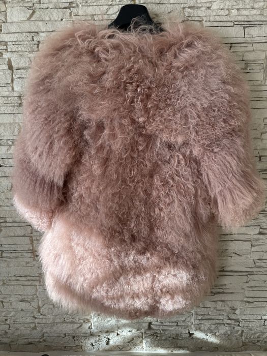 Шуба из меха ламы