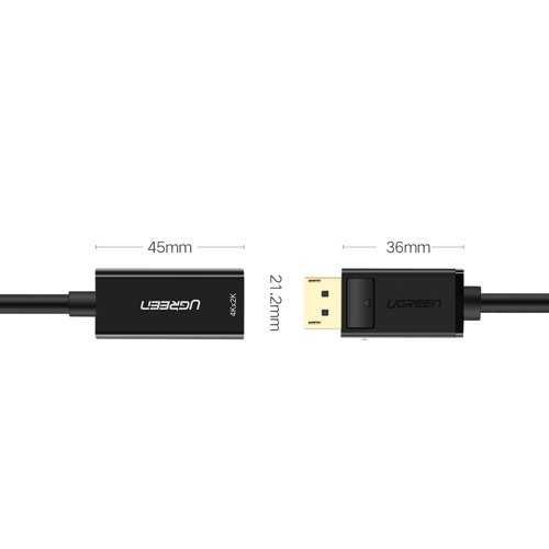 Kabel DisplayPort męski HDMI żeński jednokierunkowy 1080P 60Hz 12bit