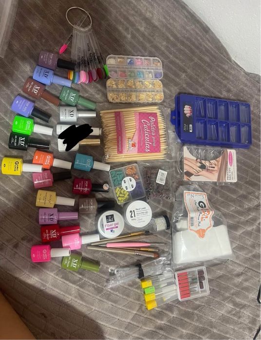 Material de manicure novo unhas de gel