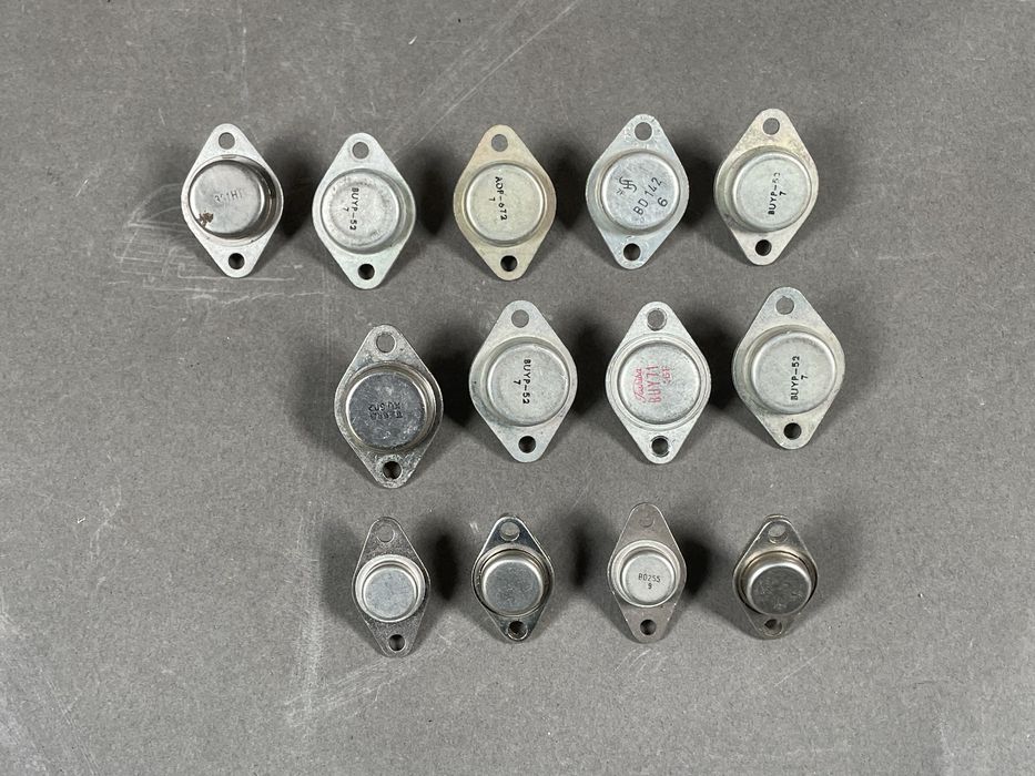 Tranzystory zestaw 13 sztuk