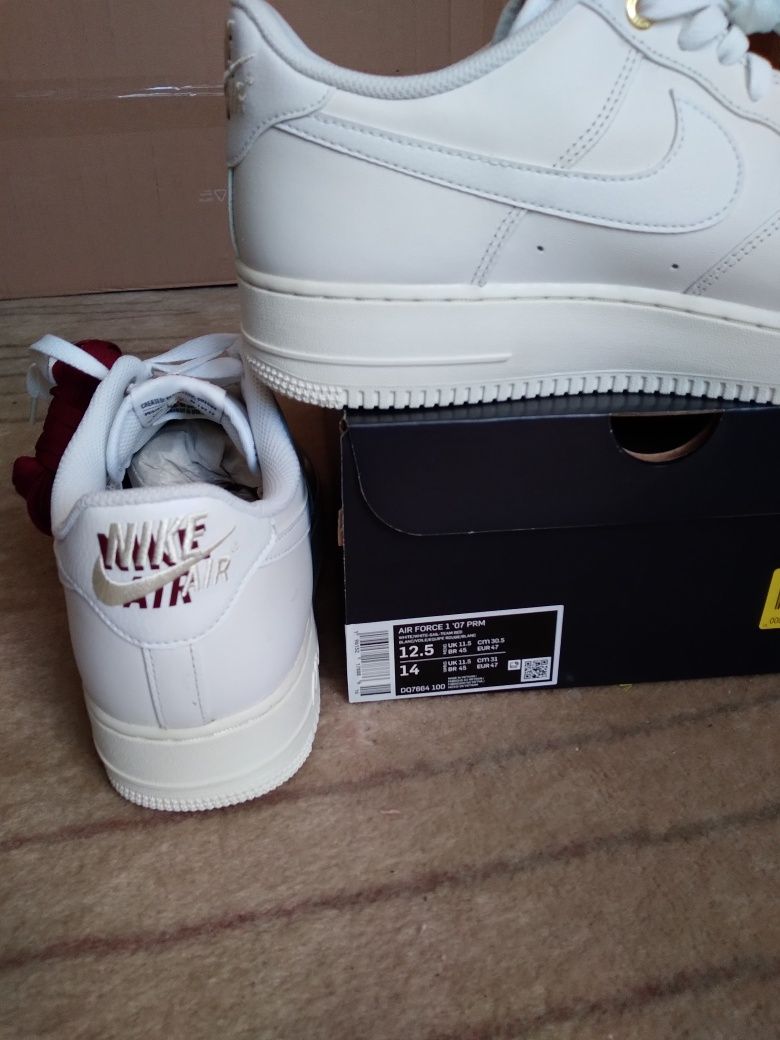 Buty Nike Air Force 1 07 PREMIUM r. 47 - oryginał!