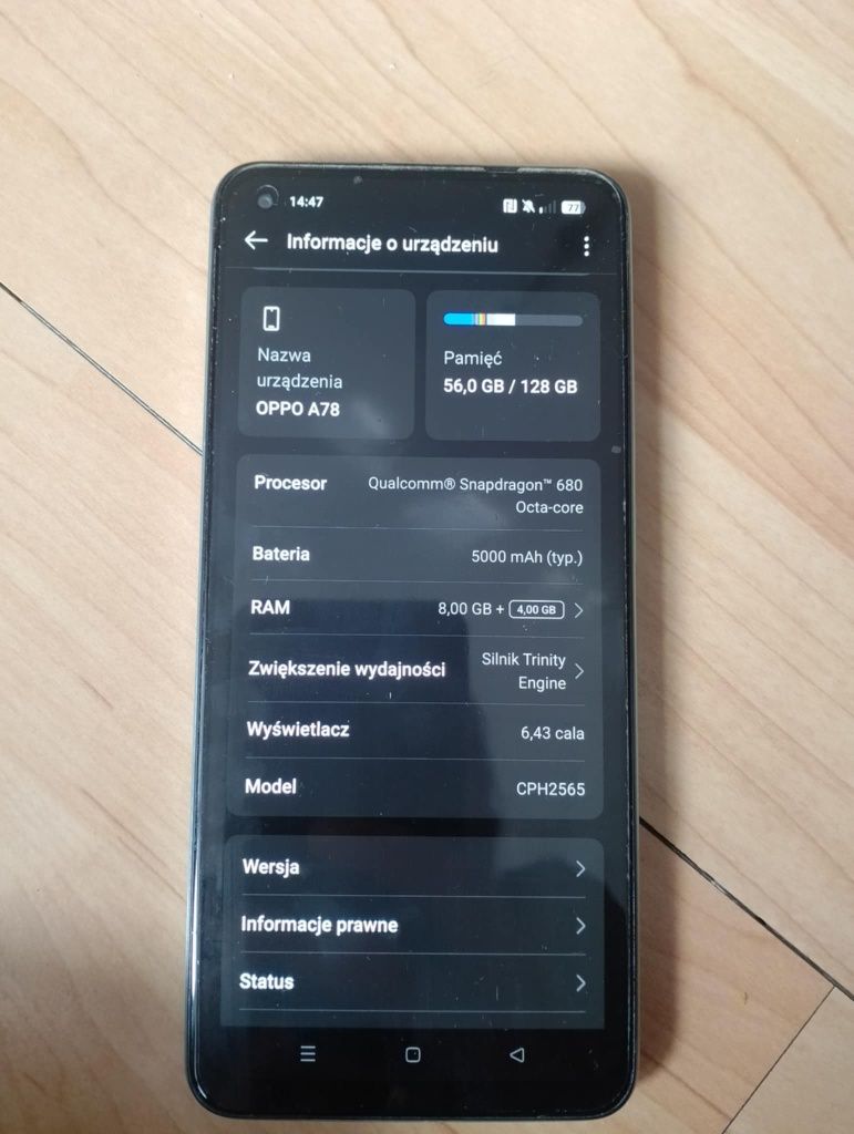 Oppo oppo  A78 A78