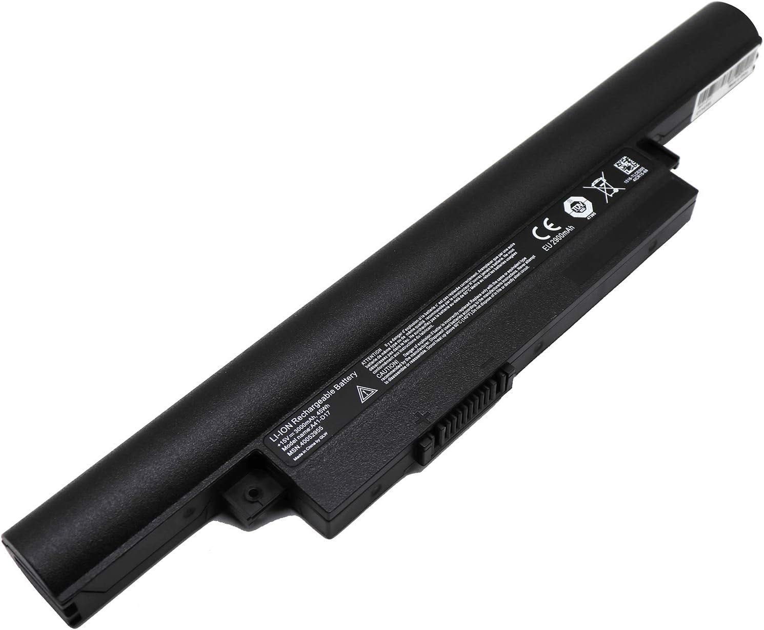 GOLEMON A41-D17 15V 3000mAh Bateria do Medion Akoya E7416