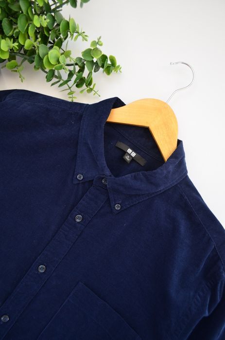 Чоловіча вільветова сорочка UNIQLO