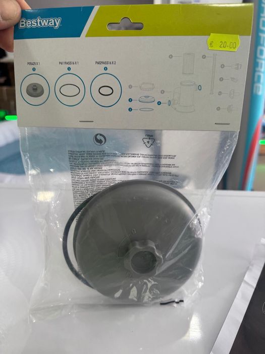Kit de tampa e vedação  filtro Flowclear™ Bestway® 5,678 m3/h