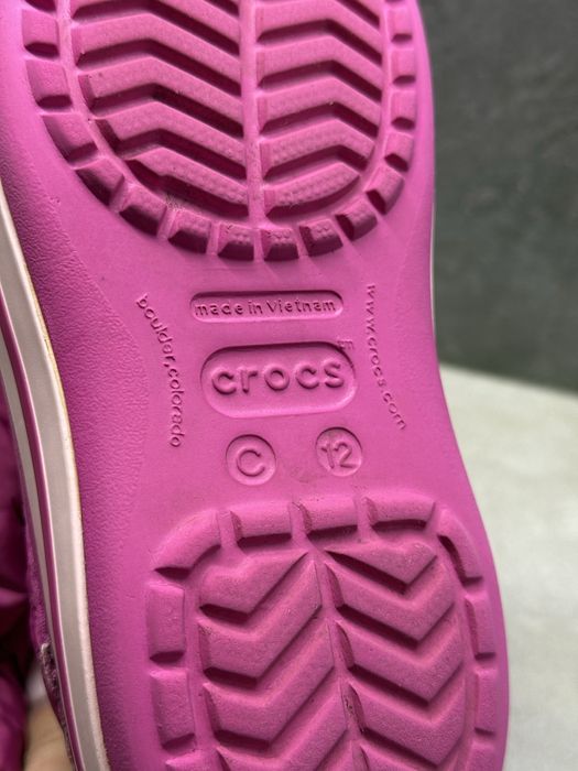 Зимові гумові чоботи (резинові сапоги) Crocs Winter Puff Boot