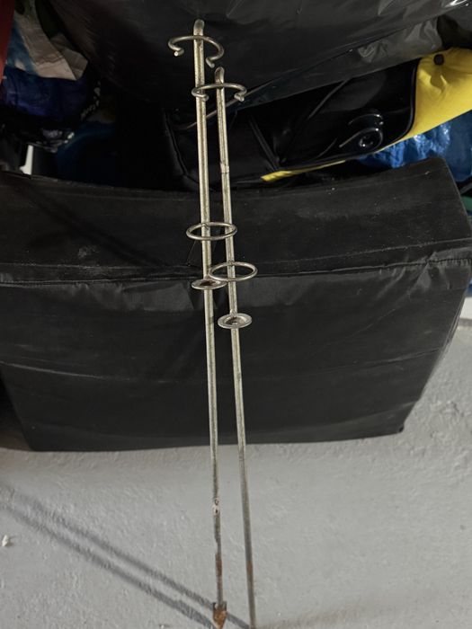 2 Suporte para canas pesca