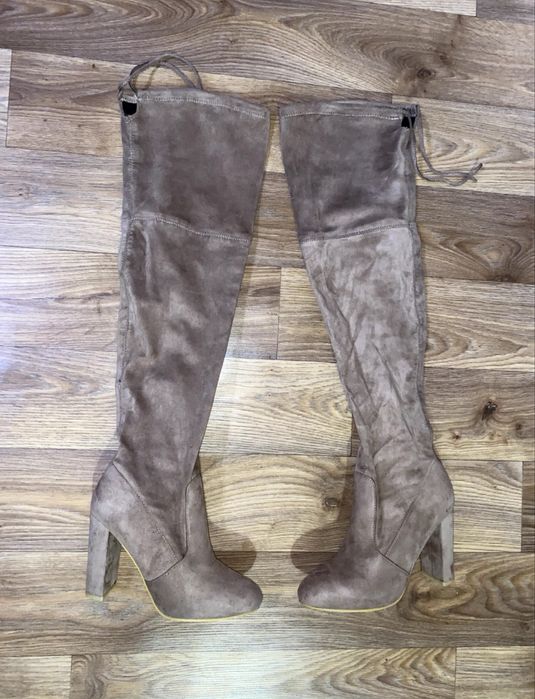 Ботфорди коричневі