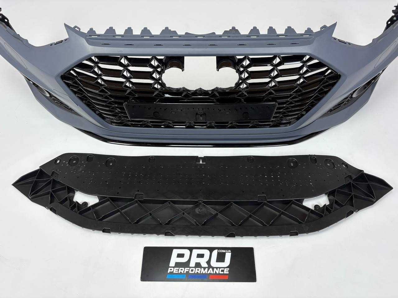 Бампер передний Audi A4 B9 RS4 Design 2020+