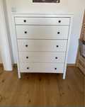 Komoda IKEA Hemnes 5-szufladowa, BIAŁA - Stan bdb!