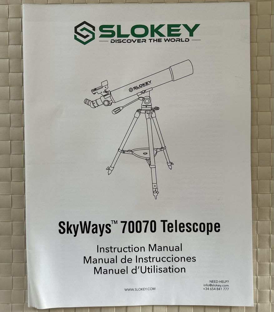 Teleskop astronomiczny, przenośny i wydajny 28 x 210 x