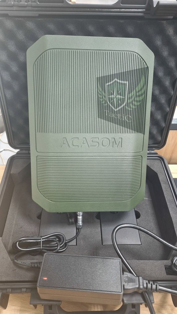 КОМПЛЕКТ: Антенна усилитель ACASOM ROC-6 N-TYPE с кабелями RG-8 10м.