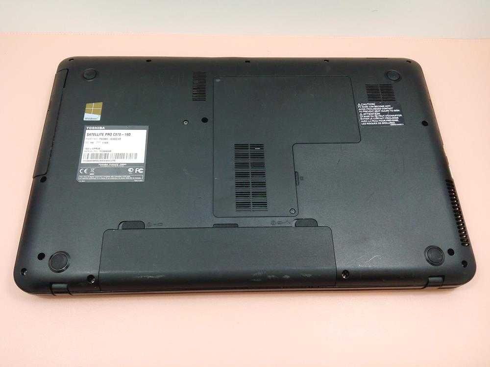 Laptop Toshiba C870 i5 17,3 HD+ 8GB 256 SSD Radeon W10 Gw FV