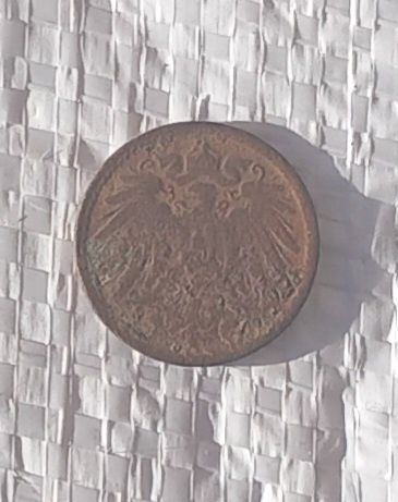 5 pfennig 1908 rok.