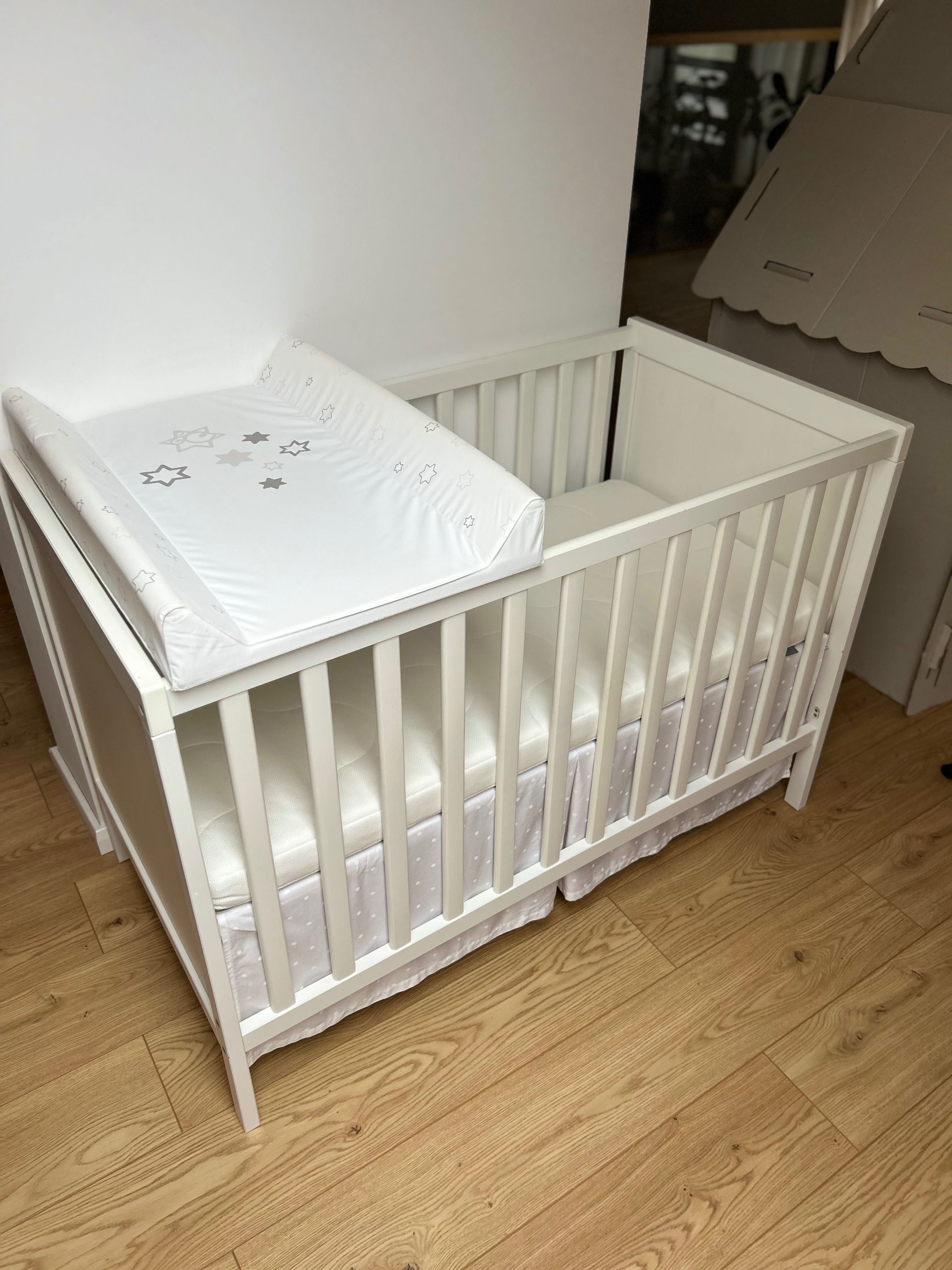 Łóżeczko dziecięce Ikea SUNDVIK z materacem