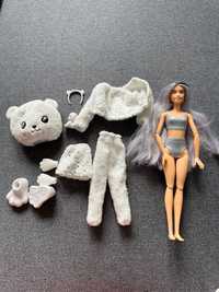 Barbie cutie reveal miś white bear