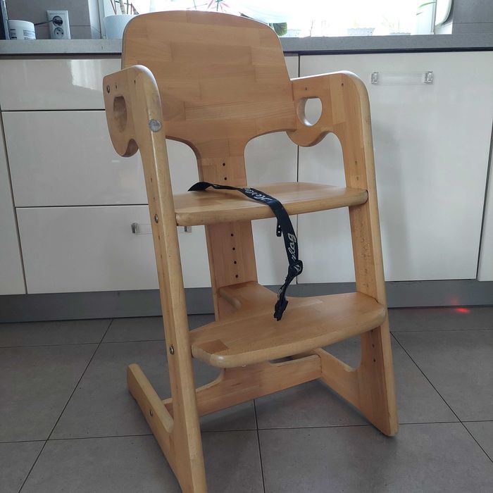 Drewniane krzesełko Herlag – rośnie z dzieckiem, jak Tripp Trapp!