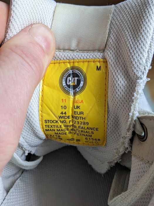 Продам мокасини Caterpillar Conquest Canvas 44-45