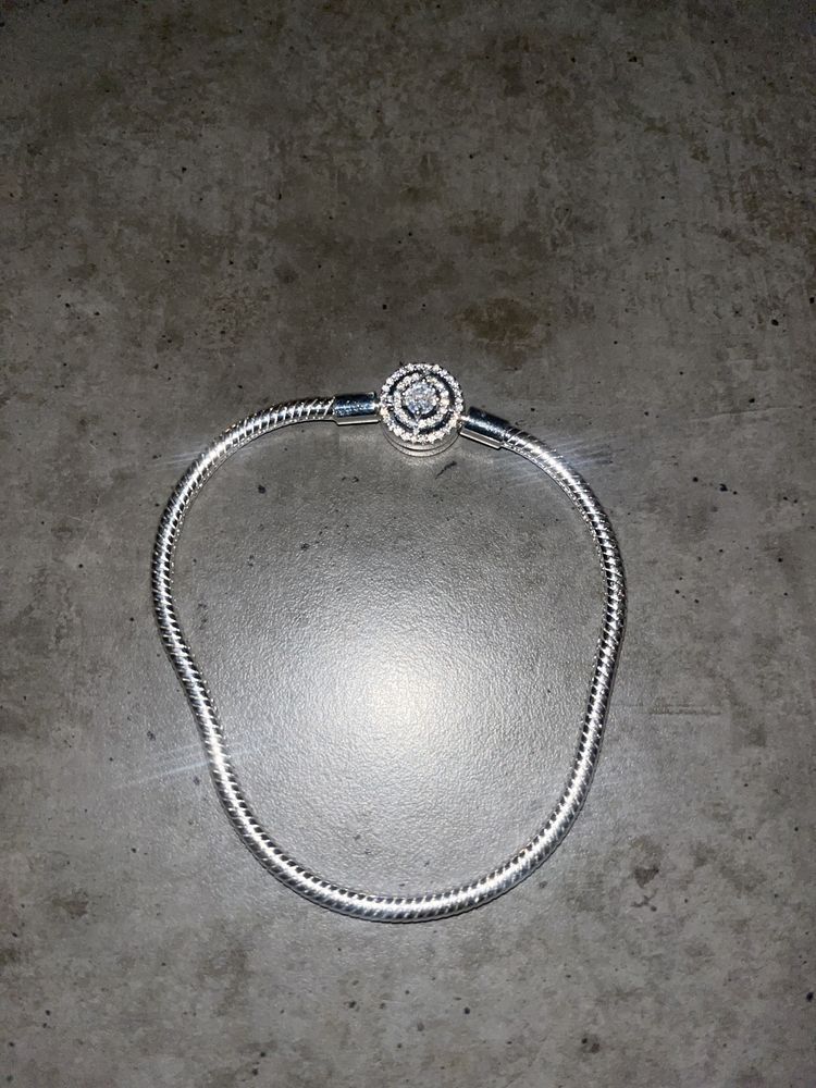 Bransoletka typu Pandora ,nowa, srebro 925.