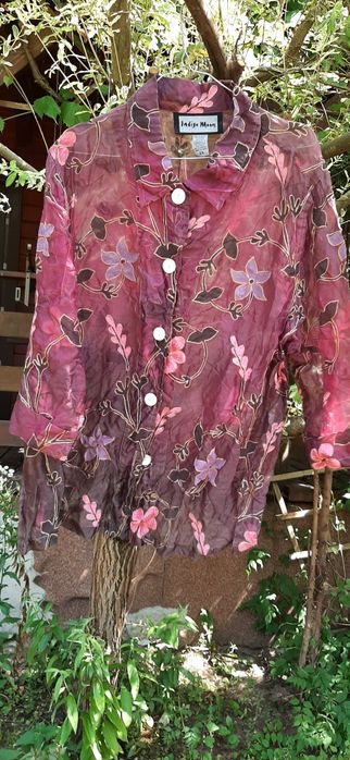 Cienka prześwitująca bluzka dla dużej Pani lub Pana